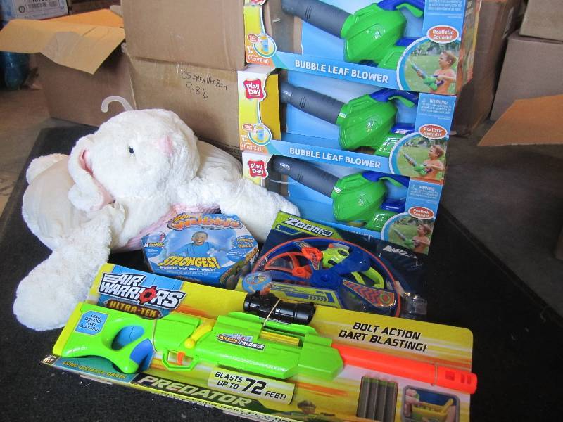 Lot of Misc Toys and a Large Plush ...