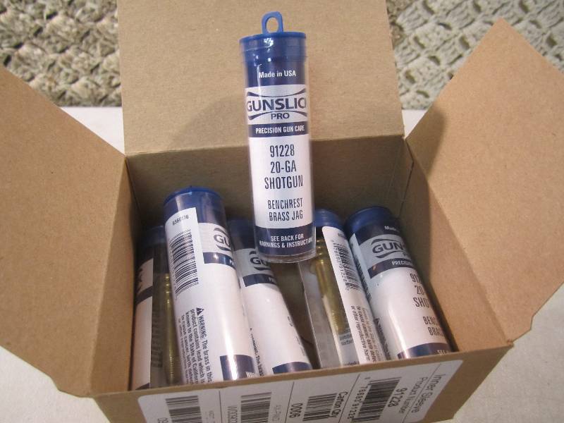 Lot of 12 Gunslick Brass Benchrest ...