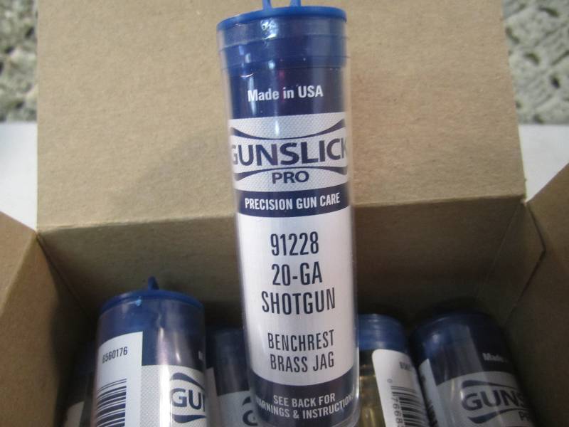 Lot of 12 Gunslick Brass Benchrest ...
