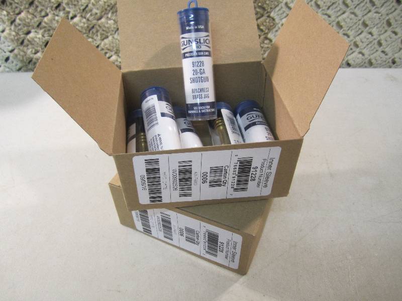 Lot of 12 Gunslick Brass Benchrest ...