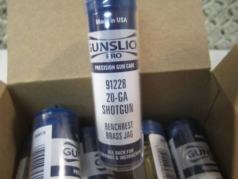 Lot of 12 Gunslick Brass Benchrest ...