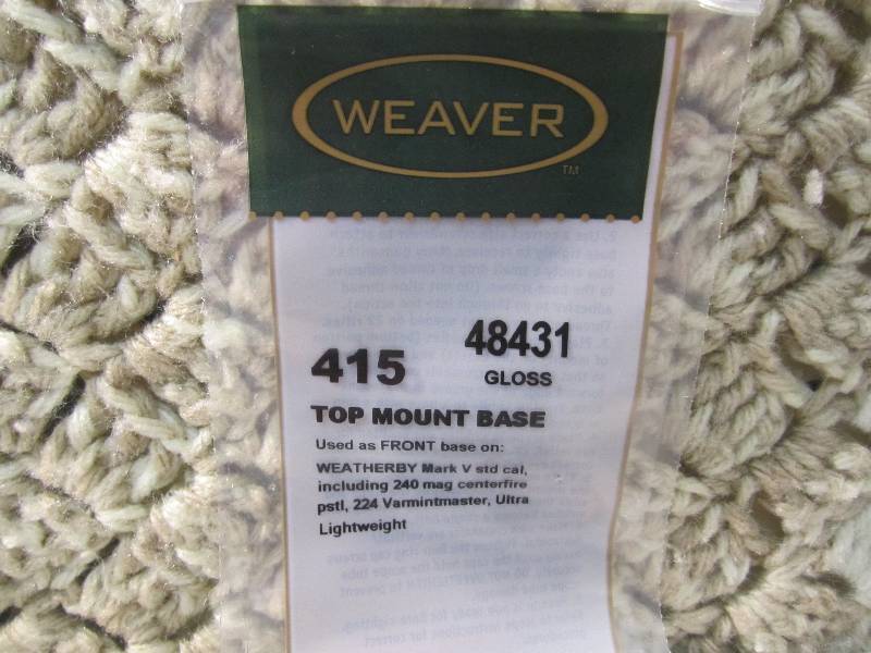 Lot of 20 Weaver Gun Scope Top Moun...