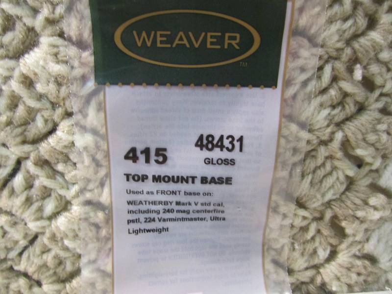 Lot of 20 Weaver Gun Scope Top Moun...
