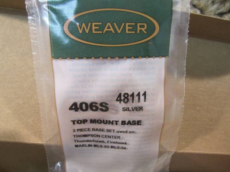 Box of 25 Weaver Gun Scope Top Moun...