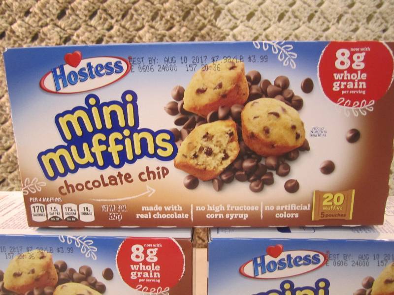 3 Boxes of Hostess Mini Muffins Cho...