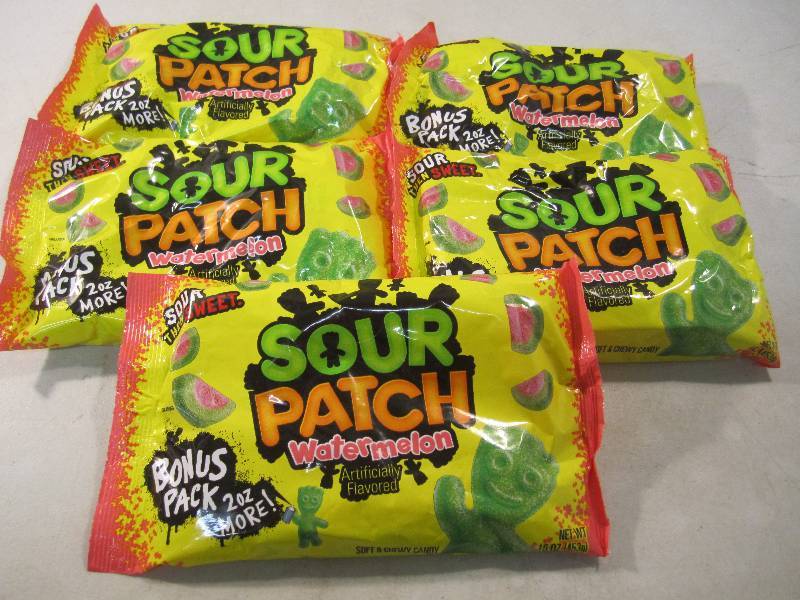 Lot of 5 Bags of Watermelon Sour Pa...