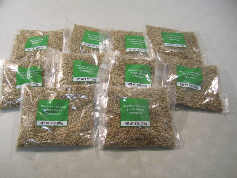 Lot of 10 Bags Roasted & Salted Sun...