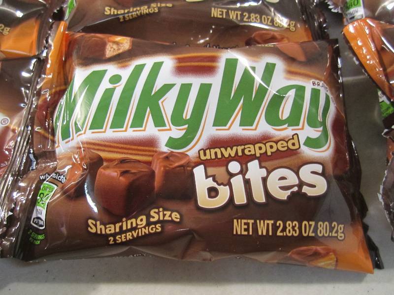 Lot of 6 Bags Milky Way Bites Shari...