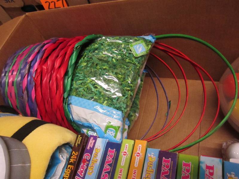 Large Box Full of Easter Supplies S...