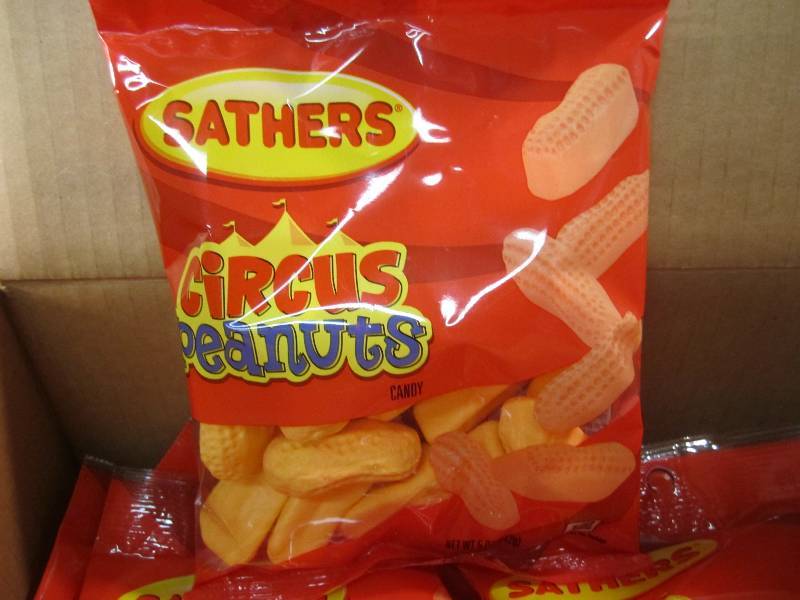 Case of 12 Bags Circus Peanuts Best...