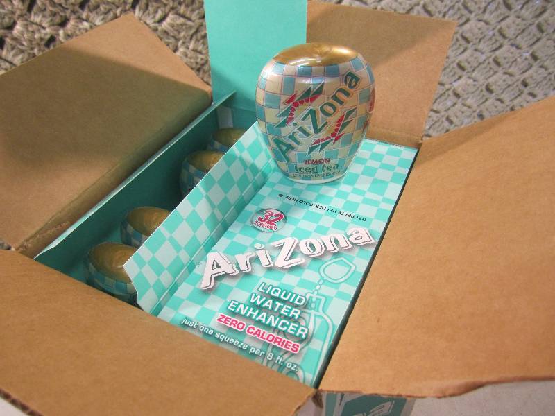 2 Boxes with 10 each Arizona Liquid...