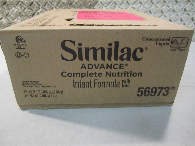 Case of 12 Cans Similac Infant Form...