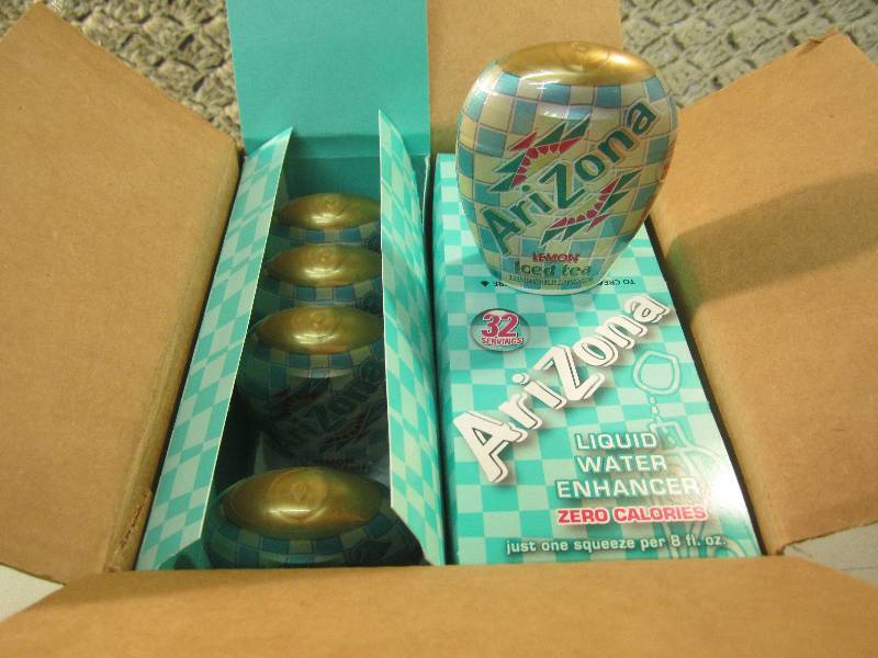 2 Boxes with 10 each Arizona Liquid...
