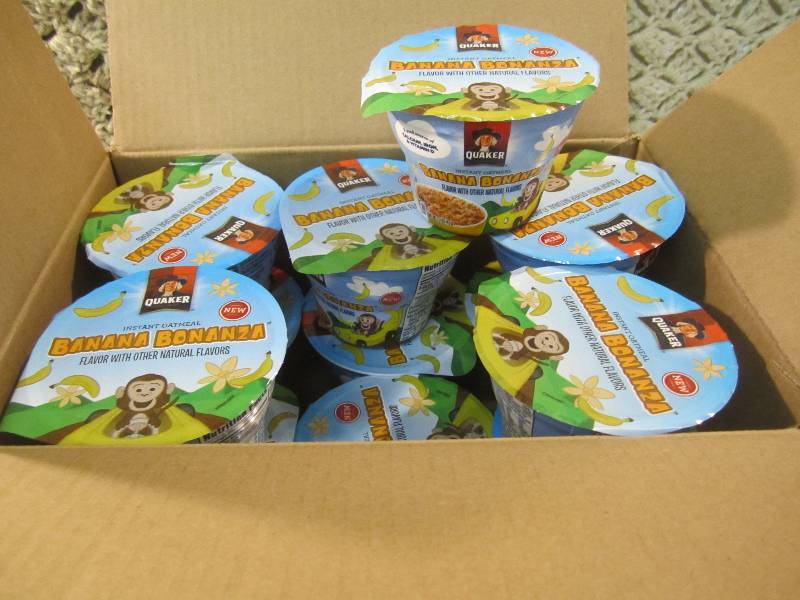 Case of 12 Cups Quaker Banana Bonan...