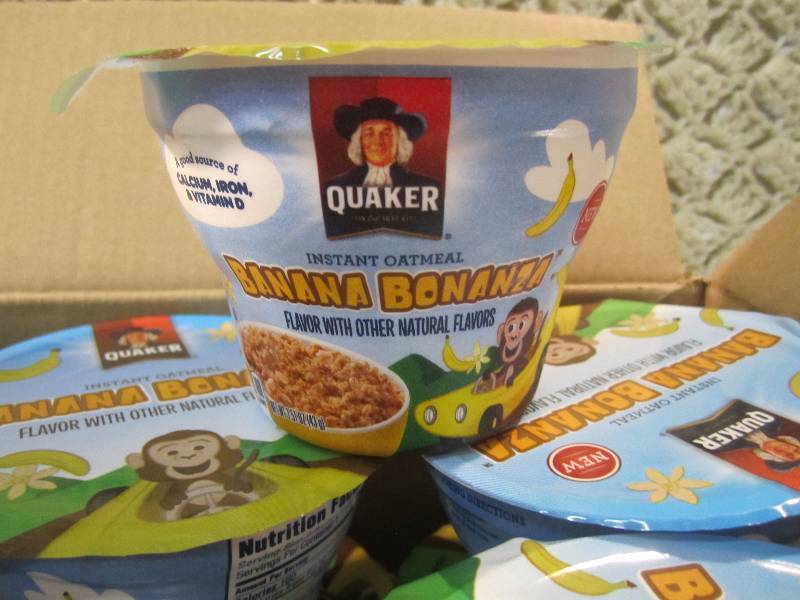 Case of 12 Cups Quaker Banana Bonan...