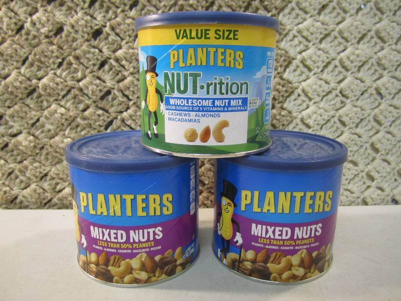 Mix Lot of 3 Planters Peanuts 2 Mix...