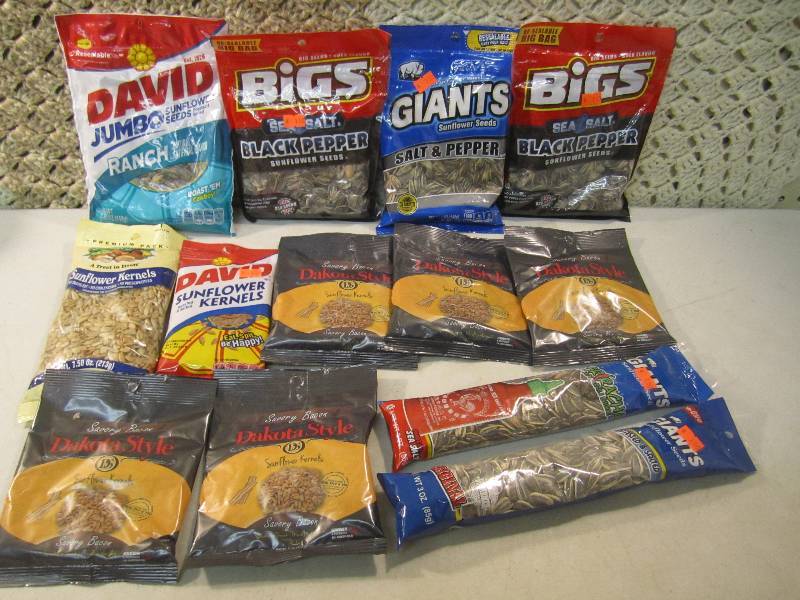 Mixed Lot of Sunflower Seeds and Ke...
