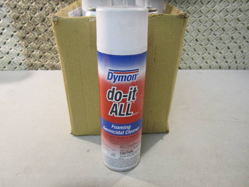 Lot of 12 Cans Dymon Do-It All Foam...