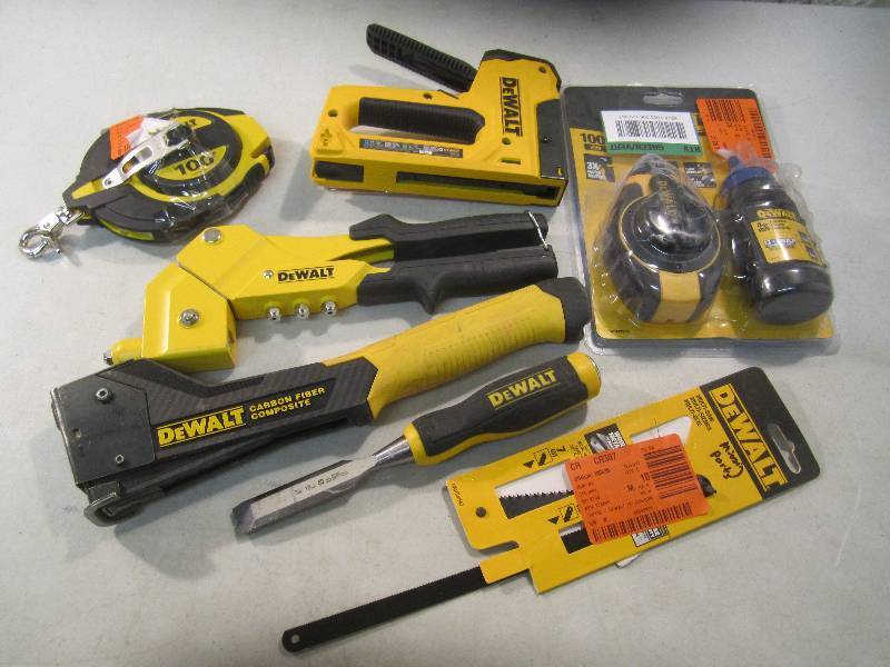 Lot of Misc Dewalt Tools UsedBroke...
