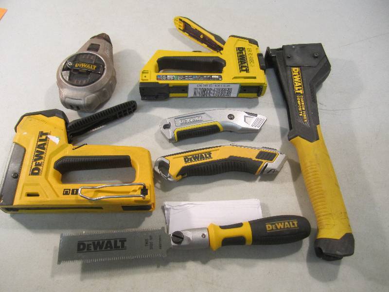 Lot of Misc Dewalt Tools UsedBroke...