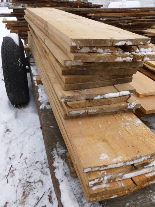 lot 6 image: Rough Cut Oak Boards