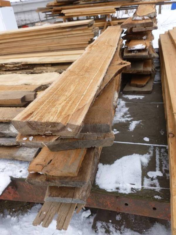 lot 24 image: Rough Cut Oak Boards