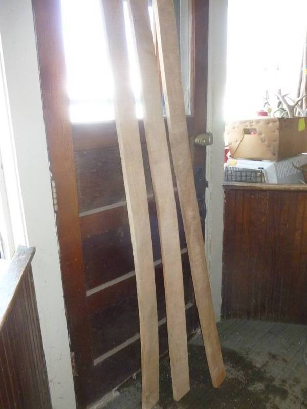 lot 44 image: Rough Cut Oak Boards