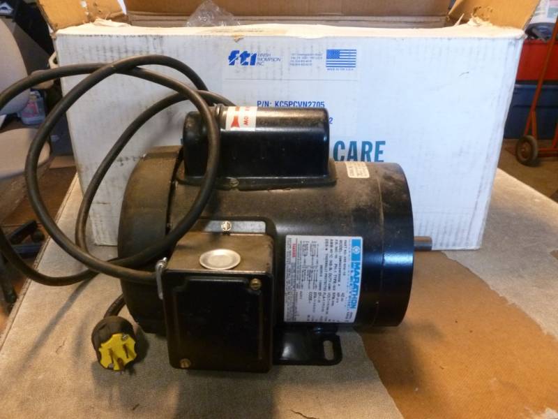 lot 69 image: New Electric Motor