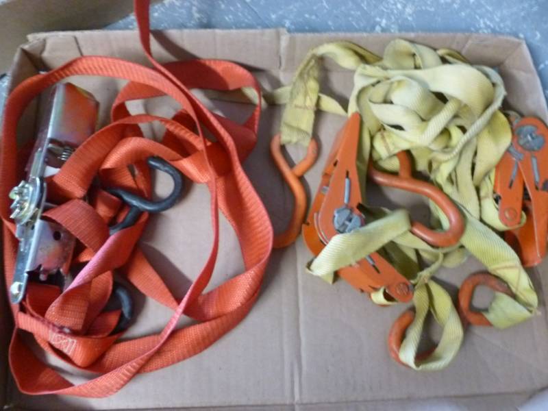 lot 158 image: Ratchet Straps