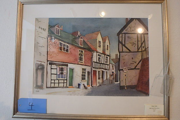 lot 4 image: Russ Conn, Watercolor, 29 X 32