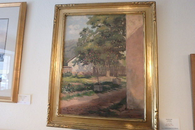 lot 7 image: Barsibrangle, Oil on Canvas, Hand Carved Gold Leaf Frame, 20 X 25