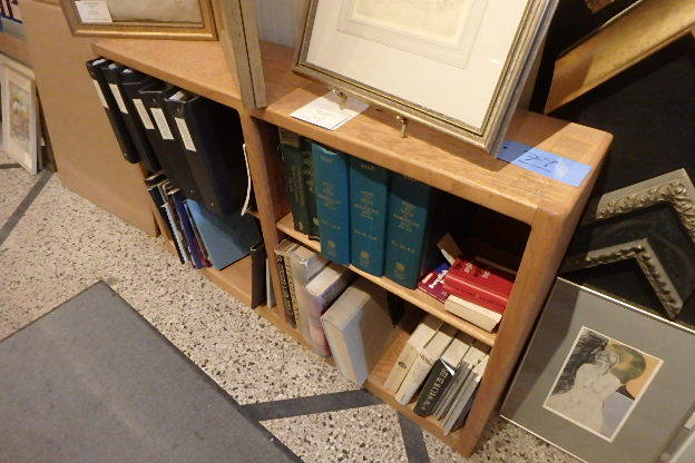 lot 79 image: Hardwood Bookcase