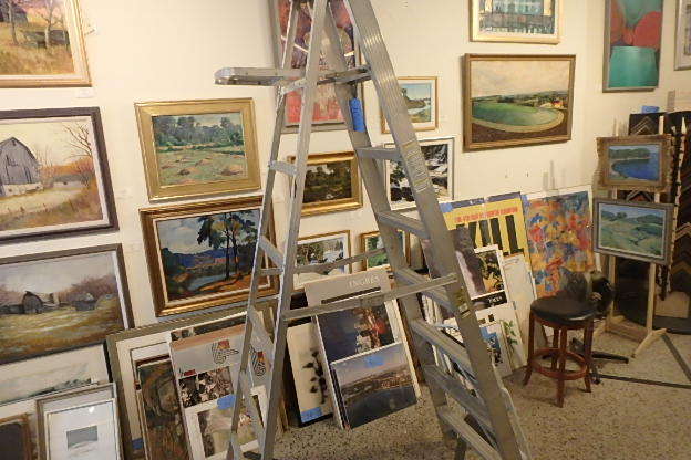 lot 100 image: Ladder, 3 Step