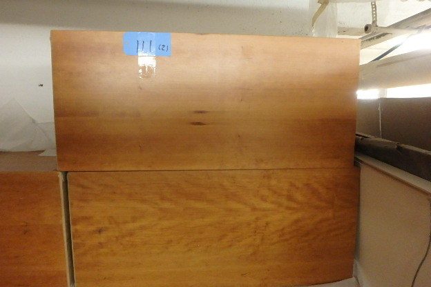 lot 111 image: Cherry Wood Podiums