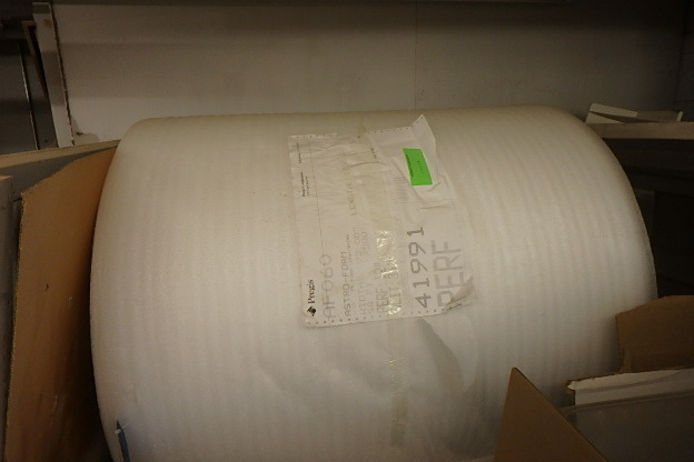 lot 139 image: Roll of Foam Paper Packaging