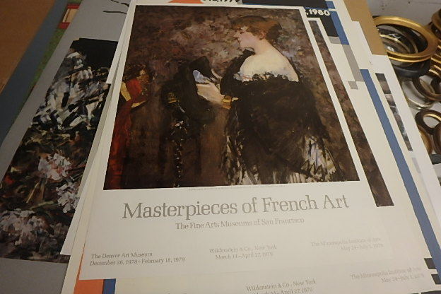 lot 159 image: Folder of Posters