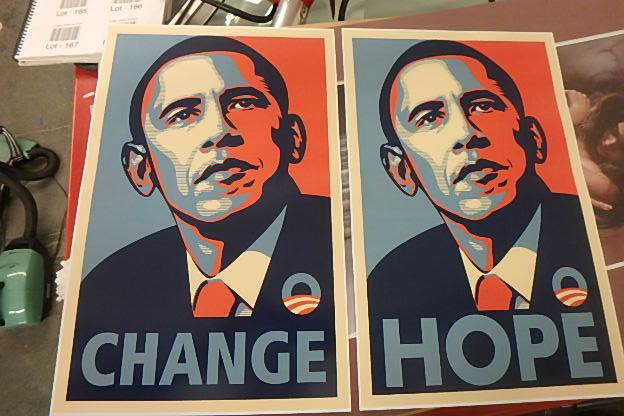 lot 163 image: Hope and Change