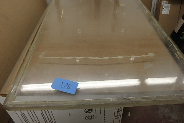 lot 178 image: Huge Plexiglass Frame