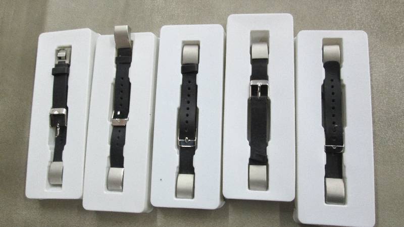 lot 60 image: Lot of 5 FitBit Alta Bands open box...