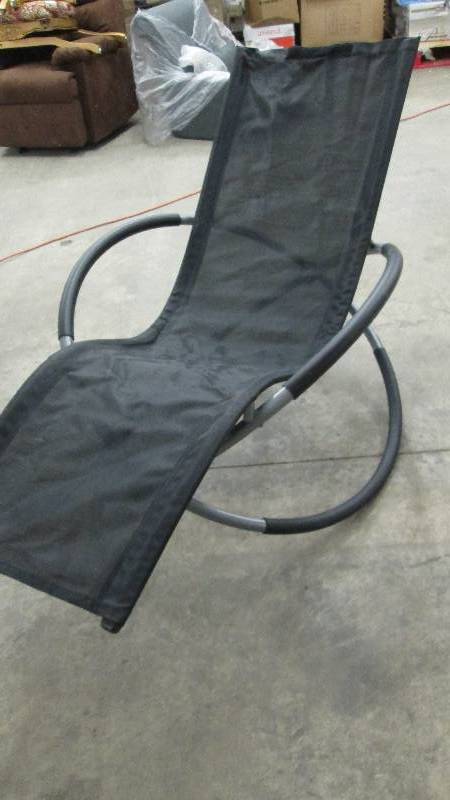 lot 104 image: Orbital Rocker Chair open box Retai...