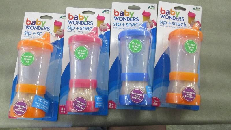 lot 180 image: Lot of 4 Assorted Colors Baby Wonde...
