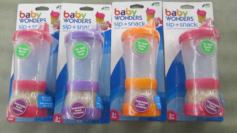 lot 182 image: Lot of 4 Assorted Colors Baby Wonde...