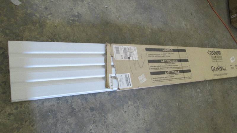 lot 202 image: Gladiator 96 in. W Garage Wall Stor...