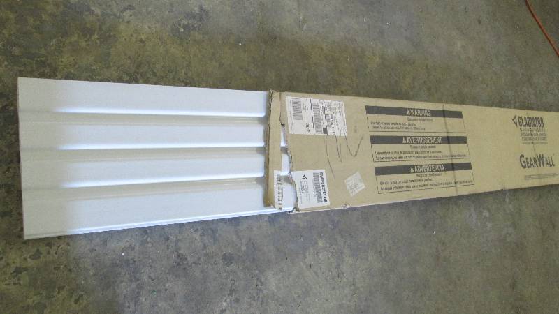 lot 205 image: Gladiator 96 in. W Garage Wall Stor...