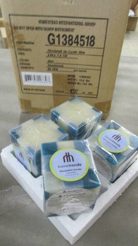 lot 218 image: Case of 6 boxes of 4 Hometrends 3 i...