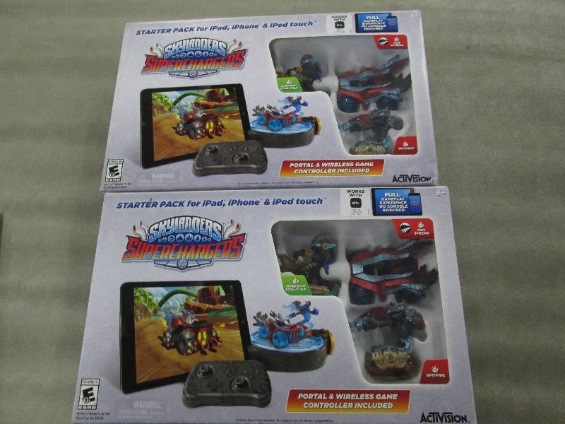 lot 254 image: Lot of 2 Skylanders SuperChargers S...