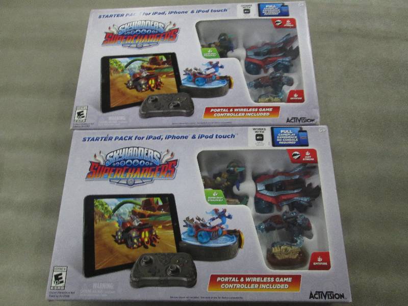 lot 255 image: Lot of 2 Skylanders SuperChargers S...