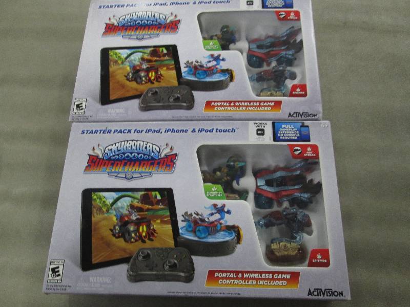 lot 256 image: Lot of 2 Skylanders SuperChargers S...