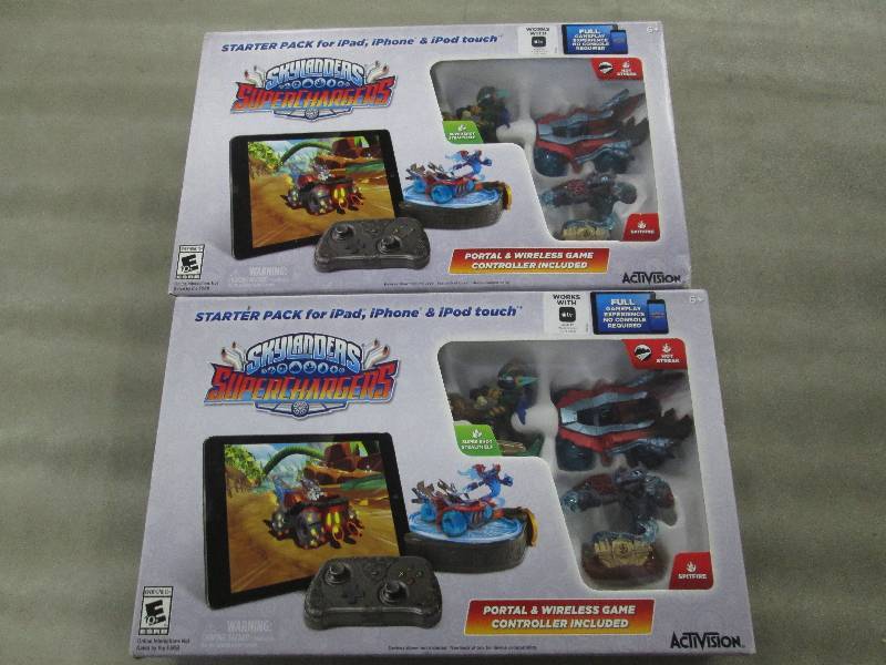 lot 257 image: Lot of 2 Skylanders SuperChargers S...