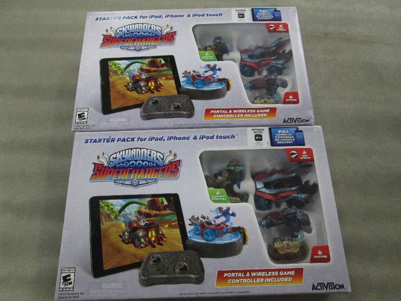 lot 258 image: Lot of 2 Skylanders SuperChargers S...